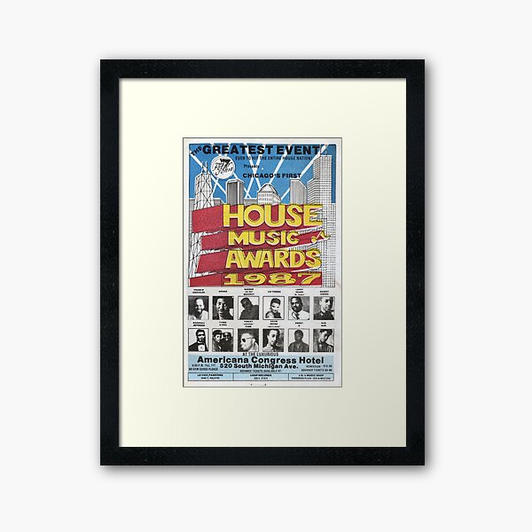 Item preview, Adonis at The House Music Awards 1987 designed and sold by HSOC.