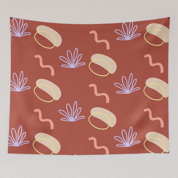 Item preview, Fall Botanical Abstract Pattern designed and sold by mainsqueezemar.
