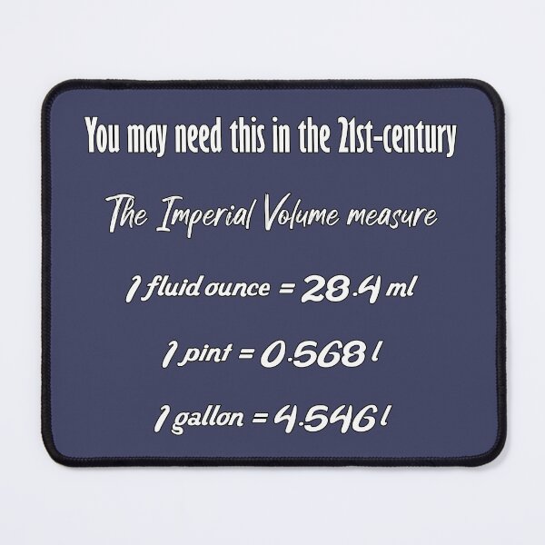 Item preview, You may need this in the 21st-century, Funny design for The plan of the British Government to Bring Back Imperial Measurements designed and sold by abdelhak2005.