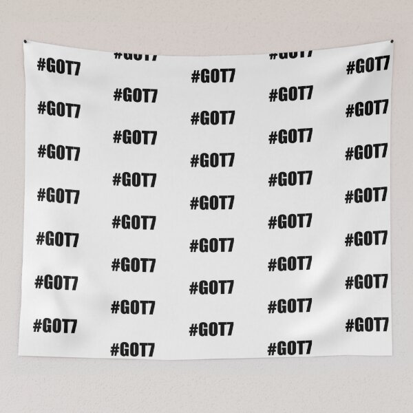 Item preview, #GOT7 | {BLACK text vers.} designed and sold by cyberlatte.