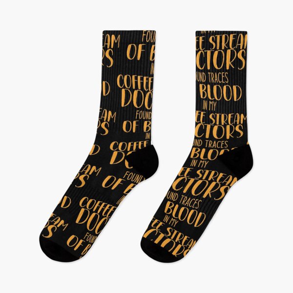 Item preview, Doctors found traces of blood in my coffee stream - Coffee Lovers Sarcastic Funny Hilarious Present For Mom, Dad , Girlfriend Or Boyfriend designed and sold by Aymanclothings.