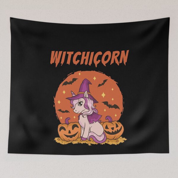 Item preview, Witchicorn - Creepy Unicorn - Halloween Witch Unicorn designed and sold by Club7Studios.