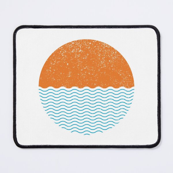 Item preview, Graphic Sun Sea Circle (Colour on White) designed and sold by STUDIO-72.