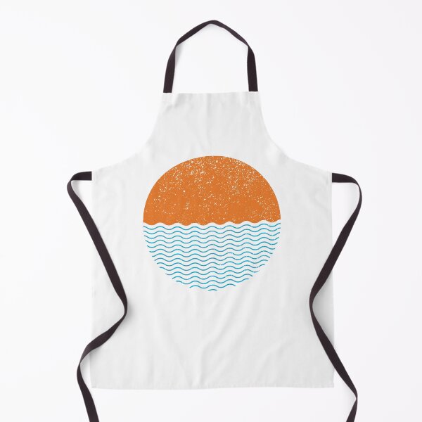 Item preview, Graphic Sun Sea Circle (Colour on White) designed and sold by STUDIO-72.
