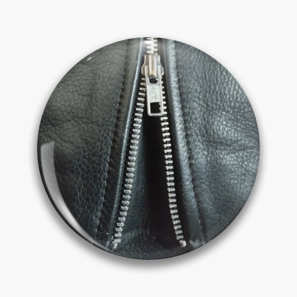 Item preview, Zipper Sleeve (BRIGHT version) Black Leather Jacket designed and sold by Tree45.