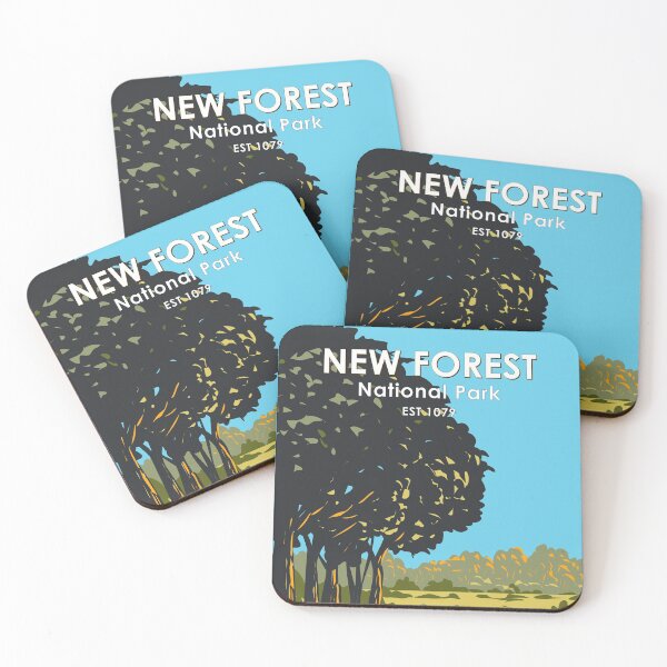 Item preview, New Forest National Park England Vintage designed and sold by KrisSidDesigns.