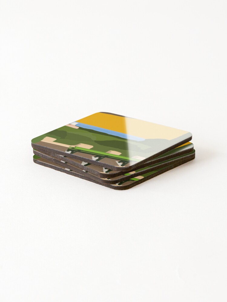 Thumbnail 4 of 5, Coasters (Set of 4), AUB Bench designed and sold by RachedM.