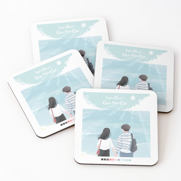 Item preview, Hometown Cha Cha Cha K-Drama - BLUE SEA designed and sold by Fana Studios.