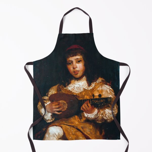Item preview, Page boy with mandolin - Gaetano Previati designed and sold by guitarist-world.
