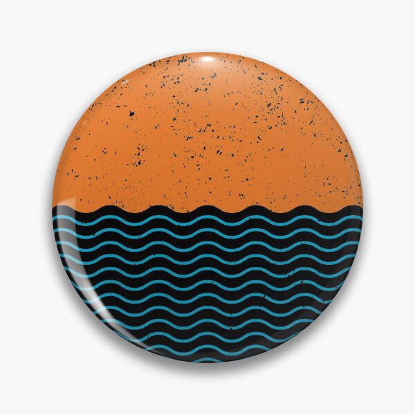 Item preview, Graphic Sun Sea Circle (Colour on Black) designed and sold by STUDIO-72.