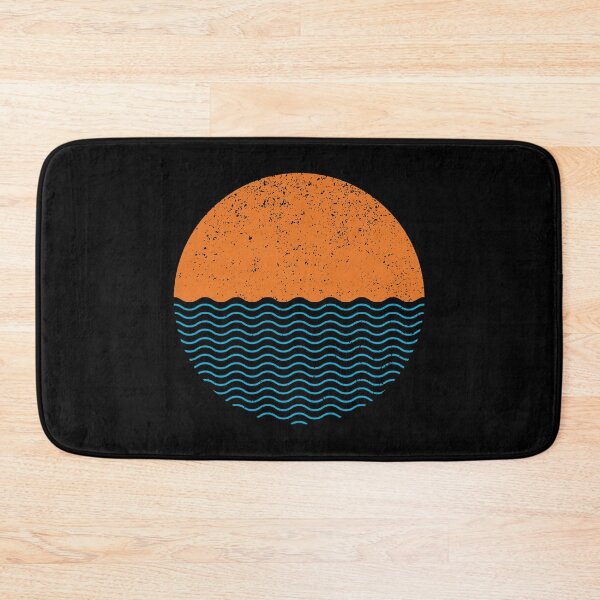 Item preview, Graphic Sun Sea Circle (Colour on Black) designed and sold by STUDIO-72.