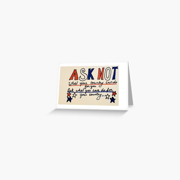 Item preview, ASK NOT! designed and sold by DancingCreek.