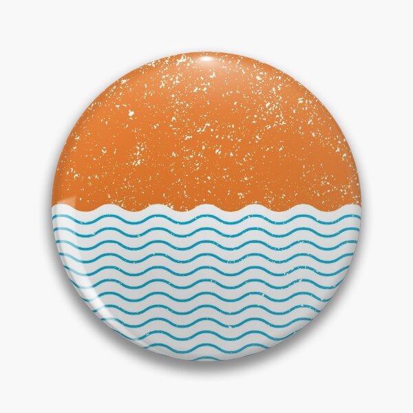 Item preview, Graphic Sun Sea Circle (Colour on White) designed and sold by STUDIO-72.