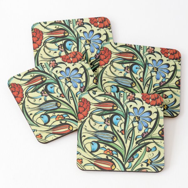 Item preview, Vintage Bohemian Sticker Boho Home Decor Ceramic Mosaic Tile designed and sold by memphishenna.