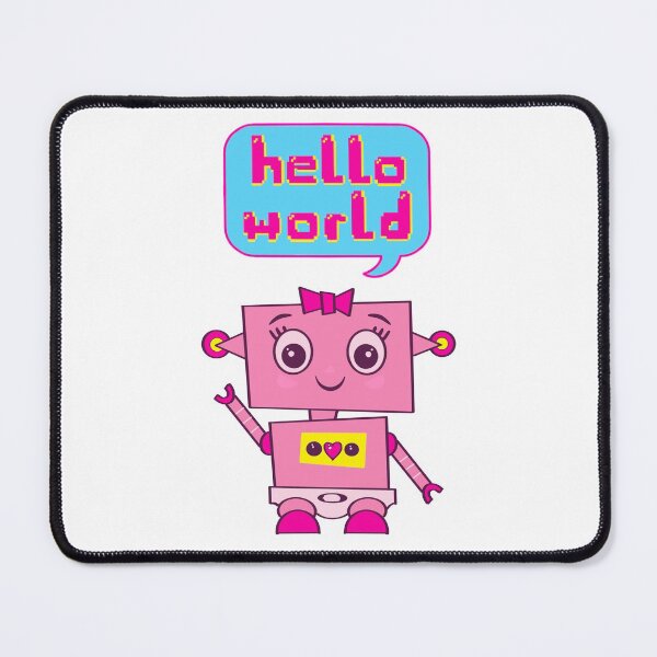 Item preview, New baby girl robot designed and sold by Catherine Elliott Art.