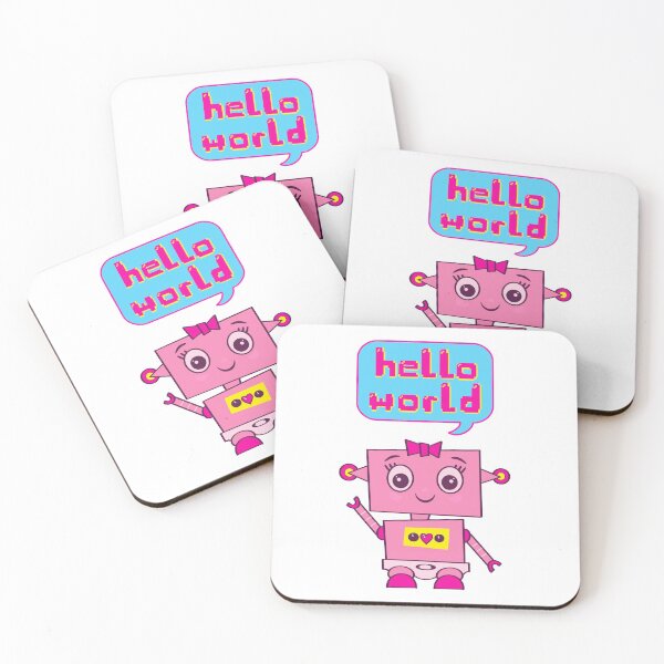 Item preview, New baby girl robot designed and sold by Catherine Elliott Art.