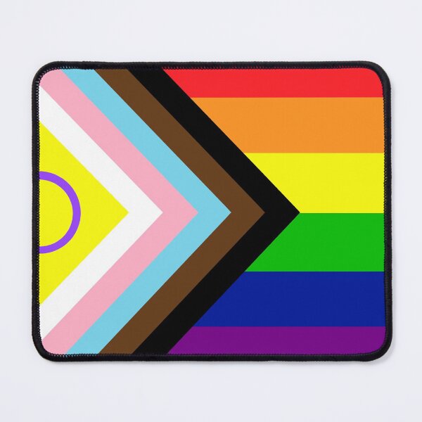 2021 Intersex-Inclusive Progress Pride Flag Mouse Pad