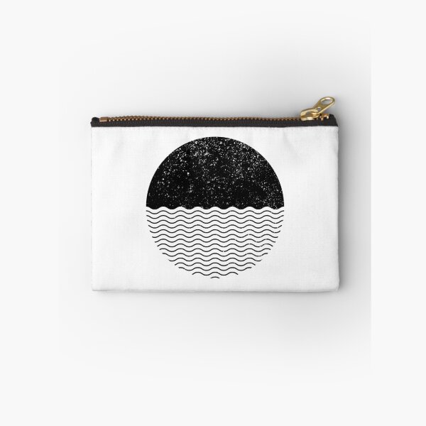 Item preview, Graphic Sun Sea Circle (Black on White) designed and sold by STUDIO-72.
