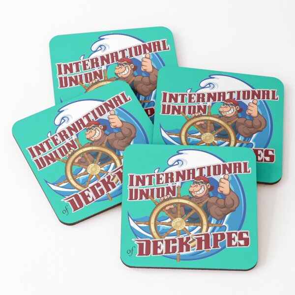 Item preview, International Union Of Deck Apes designed and sold by CharltonWiggins.
