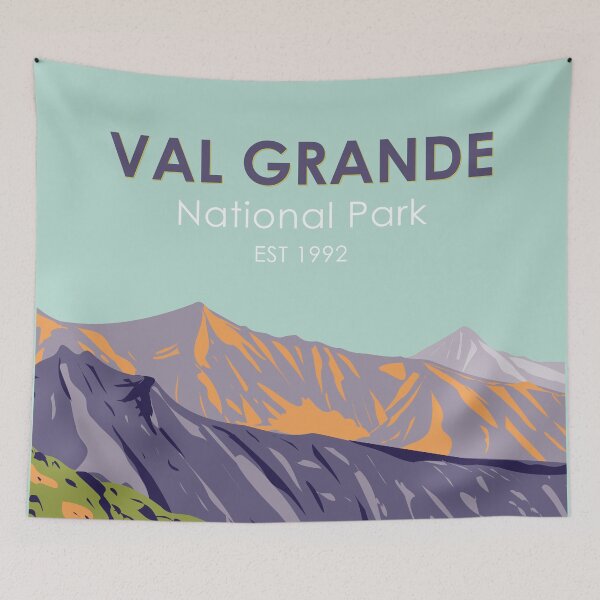 Item preview, Val Grande National Park Italy Vintage designed and sold by KrisSidDesigns.