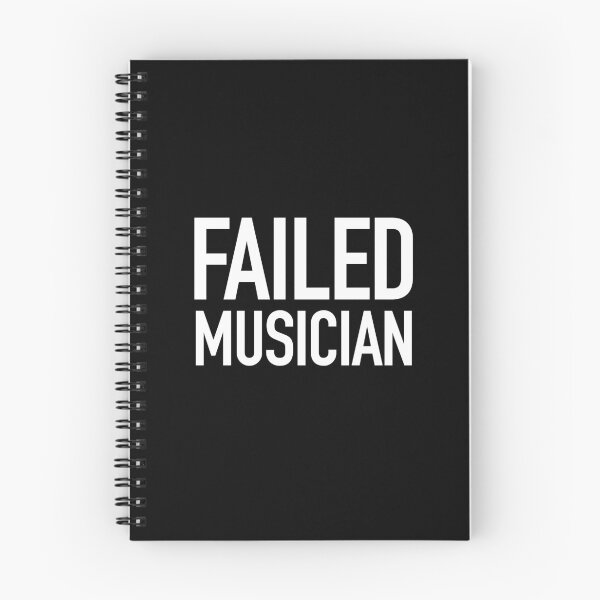 Item preview, Failed Musician typography designed and sold by gstrehlow2011.