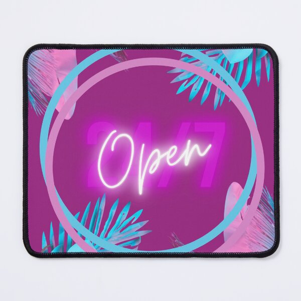 Item preview, Tropical theme Open 24/7 designed and sold by Beach_ Bitch.