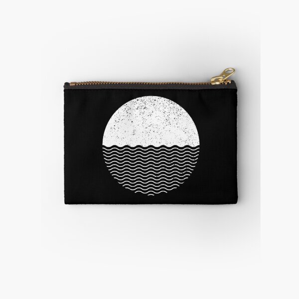 Item preview, Graphic Sun Sea Circle (White on Black) designed and sold by STUDIO-72.
