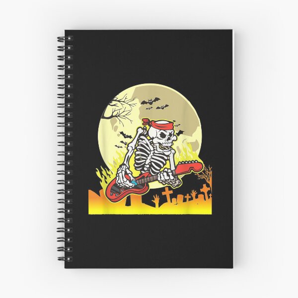 Item preview,  Men Skeleton Playing Guitar Electric Halloween Boys designed and sold by suzanso.