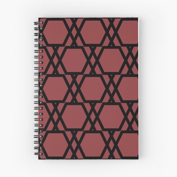 Item preview, Red and Black Tessellation Line Pattern 20 Pairs Sherwin Williams 2022 Popular Color Red Bay SW 6321 designed and sold by ColorOfTheYears.