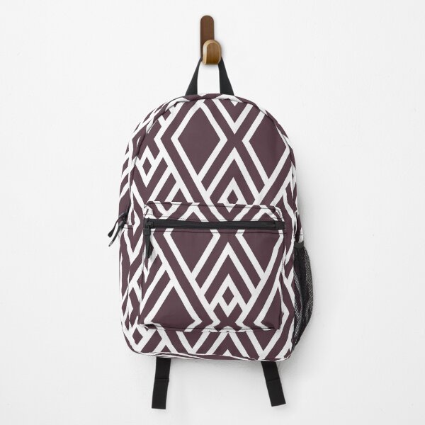 Artikelvorschau, Dark Purple and White Tessellation Line Pattern 39 Pairs Sherwin Williams 2022 Popular Color Blackberry SW 7577 entworfen und verkauft von ColorOfTheYears.