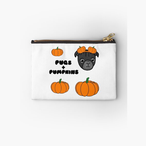 Item preview, Pugs & Pumpkins designed and sold by LeasPugGrumble.