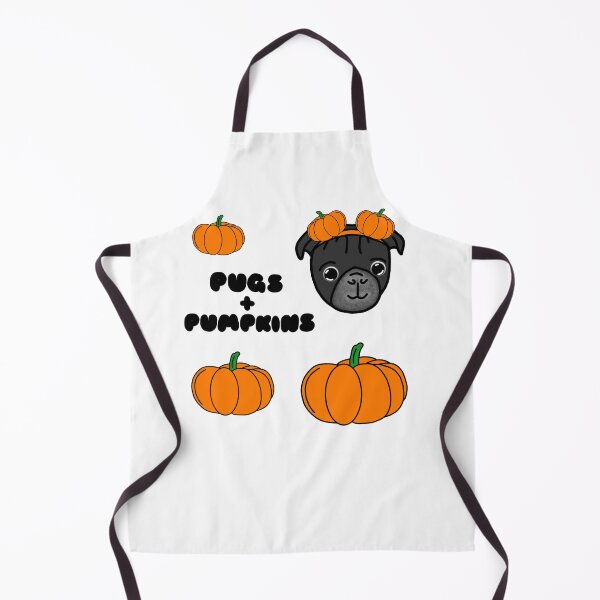 Item preview, Pugs & Pumpkins designed and sold by LeasPugGrumble.