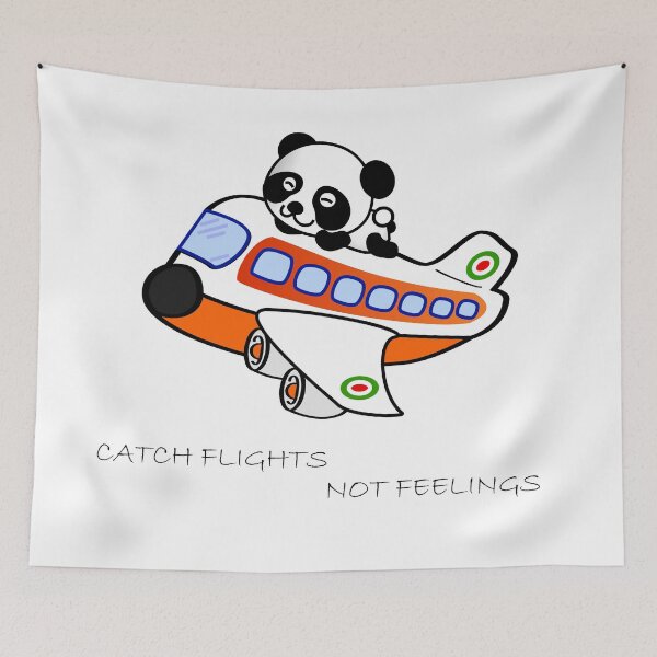 Item preview, Catch Flights Not Feelings designed and sold by Deni2000.