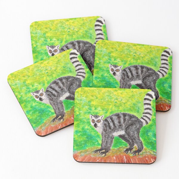 Item preview, Lemur in the Jungle designed and sold by TigerLillieArt.