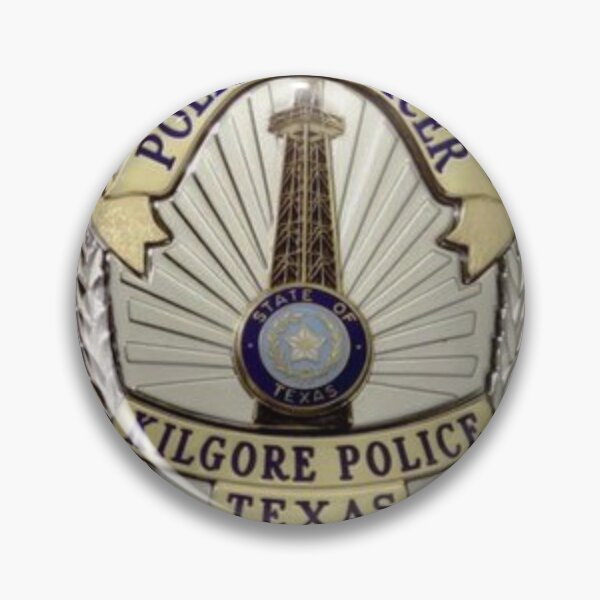 Item preview, Kilgore Texas Police Badge designed and sold by Lawrence Baird.