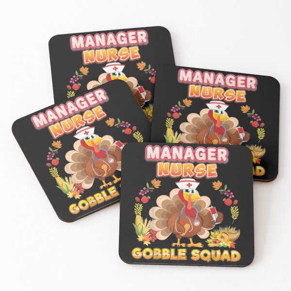 Item preview,  Manager Nurse Gobble Squad Turkey Thanksgiving Thankful Team designed and sold by suzanso.
