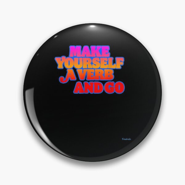 Item preview,  Make Yourself Verb Go designed and sold by suzanso.