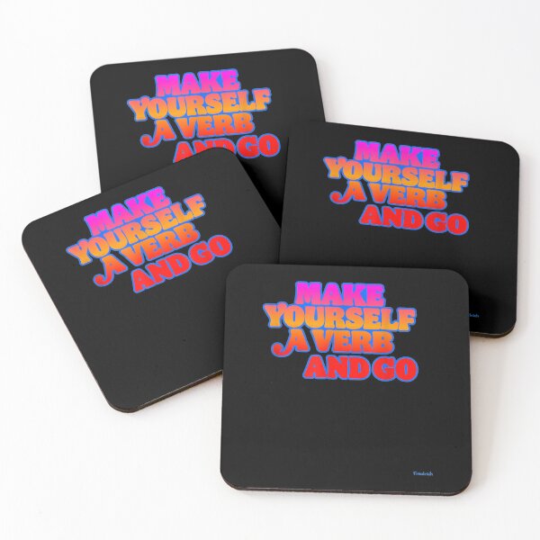 Item preview,  Make Yourself Verb Go designed and sold by suzanso.
