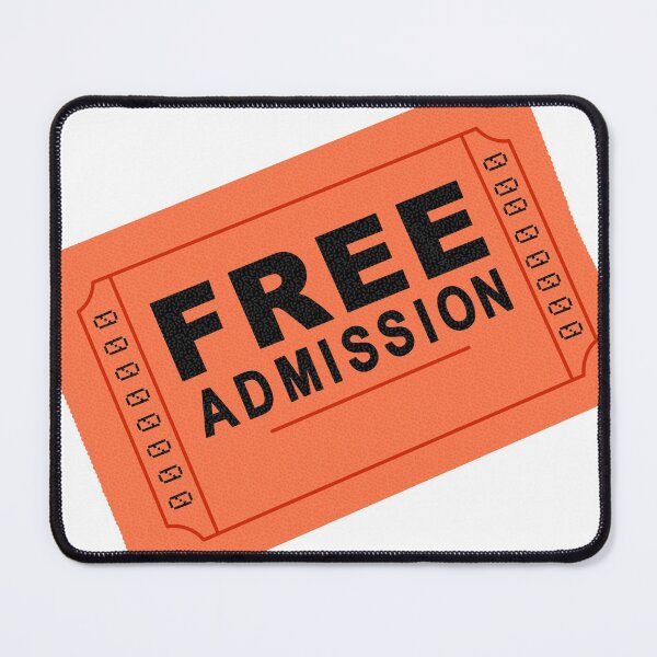 Item preview, Free Admission Ticket designed and sold by artworkbyevie1.