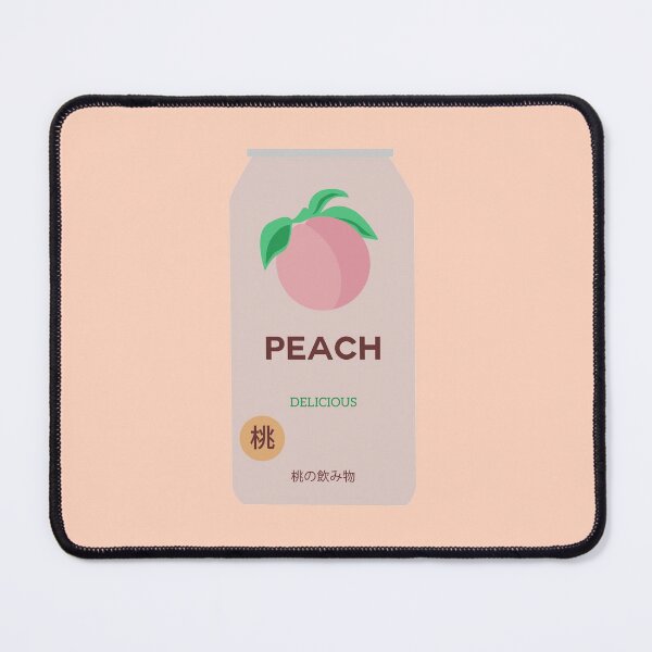 Item preview, Peach Soft Drink Juice Japanese Aesthetic Pastel Kawaii designed and sold by candymoondesign.