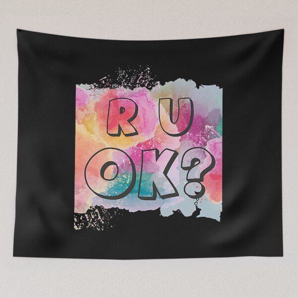 Item preview, R U OK? designed and sold by wilsonheather.