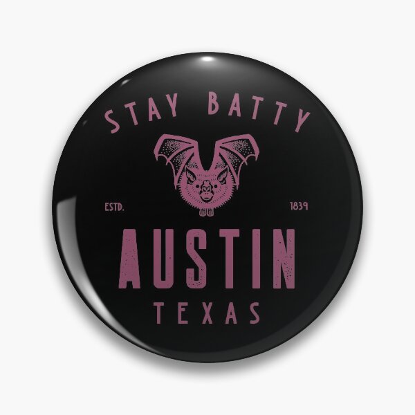 Item preview, Austin TX Stay Batty Austin Texas Bats designed and sold by weirdrelatives.