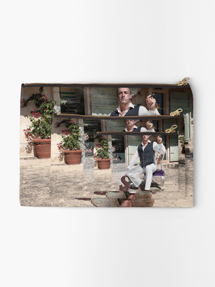 Alternate view of Smoking Signs Zipper Pouch
