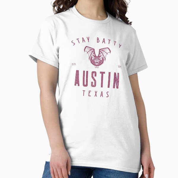 Item preview, Austin TX Stay Batty Austin Texas Bats designed and sold by weirdrelatives.