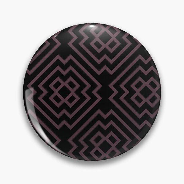 Artikelvorschau, Dark Purple and Black Ornamental Shape Pattern 6 Pairs Sherwin Williams 2022 Popular Color Blackberry SW 7577 entworfen und verkauft von ColorOfTheYears.