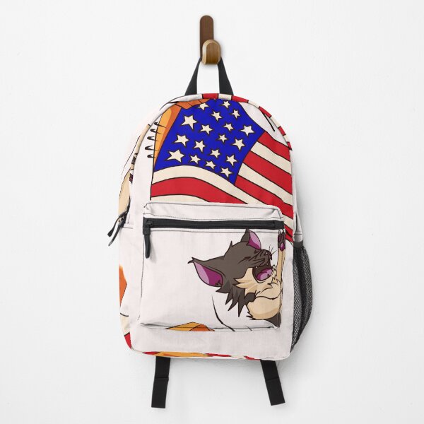 Item preview, Cat Falling In US Flag on the Stadium designed and sold by Eyanosa Native Design.