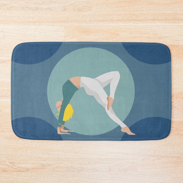 Item preview, Blonde Yoga Pose Girl - Pilates Instructor designed and sold by SoccaTamam.