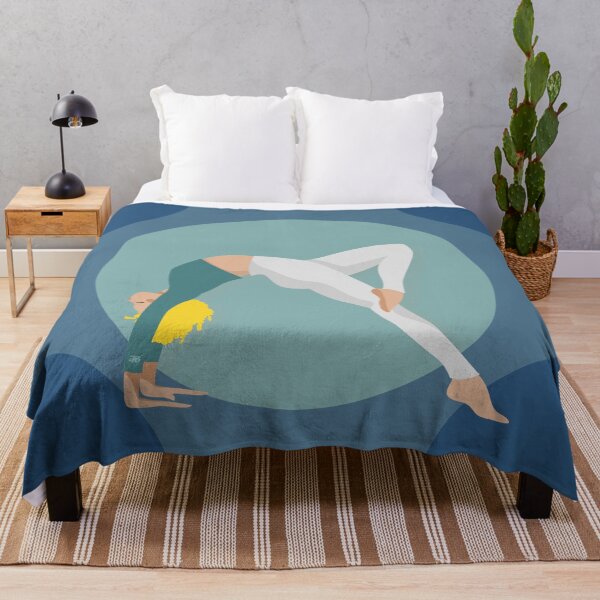 Item preview, Blonde Yoga Pose Girl - Pilates Instructor designed and sold by SoccaTamam.