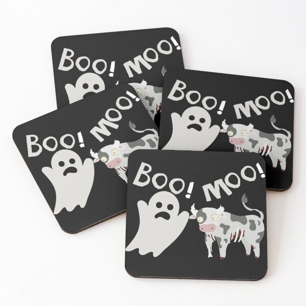 Item preview, Boo! Moo! designed and sold by HolidayGems.