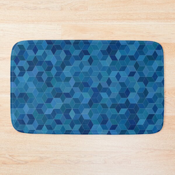 Item preview, Blue squares wall designed and sold by RafaelLima7.